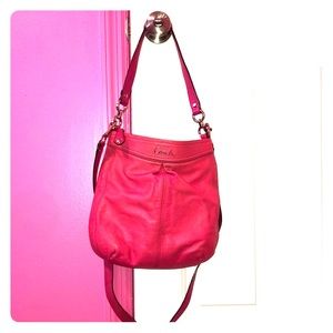 Pink coach crossbody!